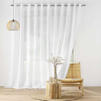 Biela záclona 400x240 cm Haltona – douceur d'intérieur - Image 2