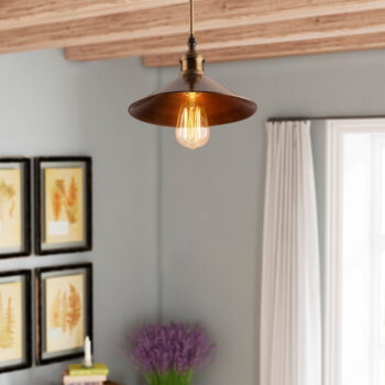 Čierne závesné svietidlo ø 24 cm Berceste – Opviq lights - Image 3