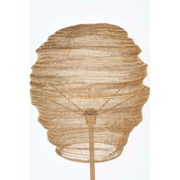 Stojacia lampa v zlatej farbe White Label Lena – Obrázok 7