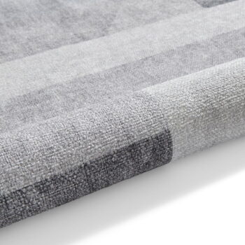 Sivý prateľný koberec s prímesou bavlny 152x230 cm Whisper – Think Rugs - Image 5