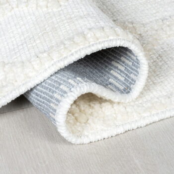 Krémovobiely koberec zo ženilky 160x240 cm Shyla – Flair Rugs - Image 3