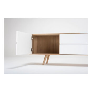 Komoda z dubového dreva Gazzda Ena, 180 × 42 × 60 cm - Image 5
