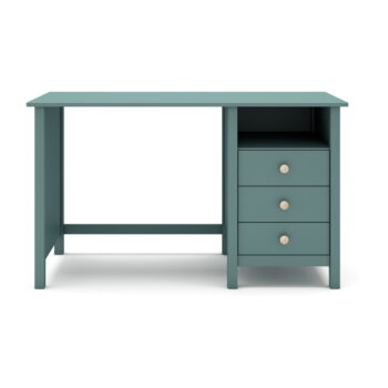 Detský písací stôl z borovicového dreva 54x120 cm Max – Marckeric - Image 4