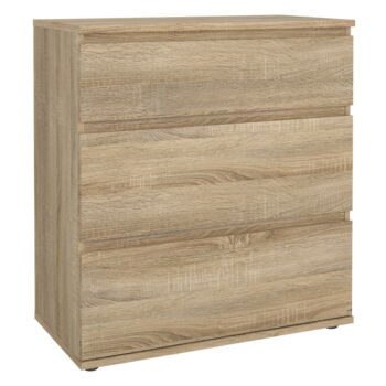 Nízka komoda v dekore duba v prírodnej farbe 77x84 cm Nova – Tvilum – Obrázok 4