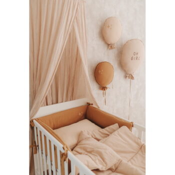 Mantinel do postieľky 180 cm Stars – Malomi Kids – Obrázok 5