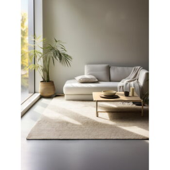 Krémovobiely jutový koberec 160x230 cm Bouclé – Hanse Home - Image 2