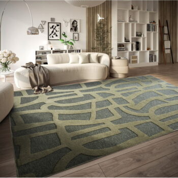 Zelený koberec z recyklovaných vlákien 200x290 cm Therese – Villeroy&Boch - Image 2