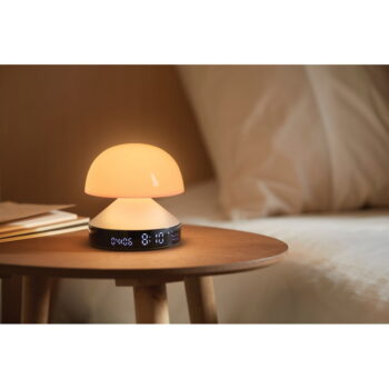 Digitálny stolový budík ø 11 cm Mina Sunrise – Lexon - Image 6