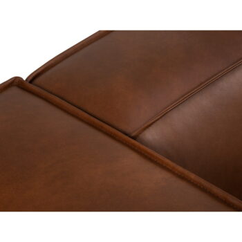 Koňakovohnedá kožená rohová pohovka (ľavý roh) Madame - Windsor & Co Sofas - Image 6