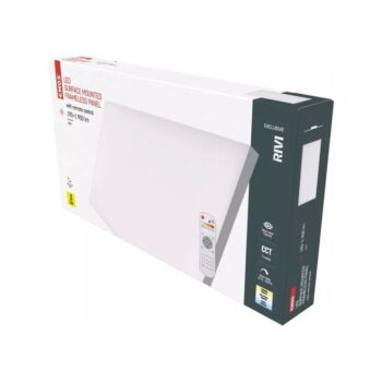 Biele LED stropné svietidlo na diaľkové ovládanie 59,5x29,5 cm Irvi – EMOS - Image 3