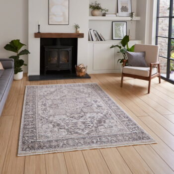 Sivo-béžový koberec 120x170 cm Vintage – Think Rugs - Image 2