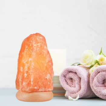 Oranžová soľná lampa, výška 23 cm Sally - LAMKUR - Image 2