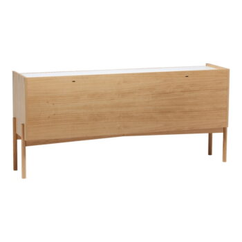 Nízka komoda v dekore duba v prírodnej farbe 177x42 cm Bottrup – Woodman – Obrázok 6