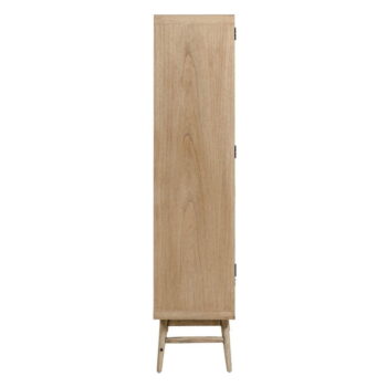 Šatníková skriňa z masívu mindi v prírodnej farbe 90x175 cm Nalu – Kave Home - Image 8