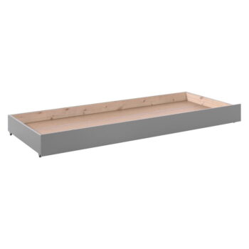 Sivá zásuvka pod detskú posteľ 90x190 cm Pino – Vipack