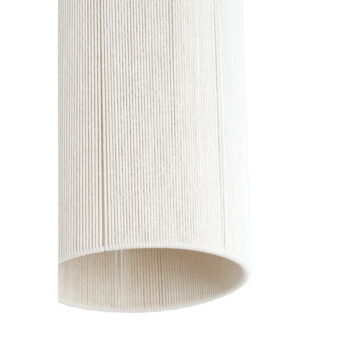 Tmavohnedé závesné svietidlo s textilným tienidlom ø 16 cm Dania – Light & Living - Image 4
