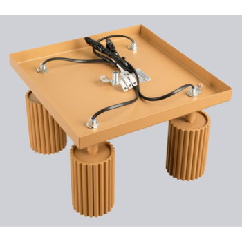 Stropné svietidlo v zlatej farbe 25x25 cm Gleam – Nice Lamps - Image 10