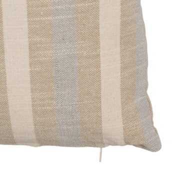 Dekoračný vankúš s prímesou ľanu 50x50 cm Stripy – Ixia - Image 4