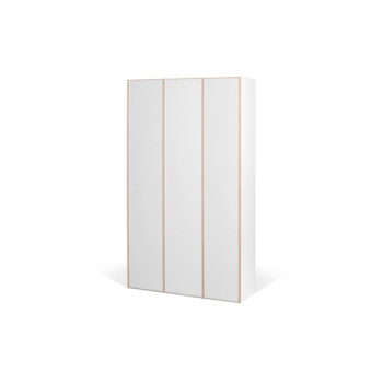 Biela knižnica TemaHome Group, šírka 108 cm - Image 7