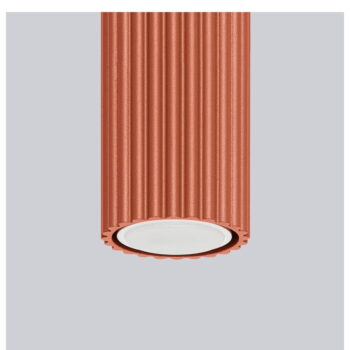 Stropné svietidlo v tehlovej farbe Gleam – Nice Lamps - Image 7