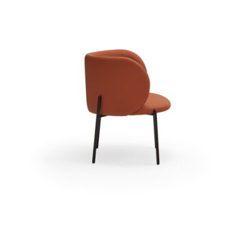Oranžové kreslo z imitácie kože Mogi - Teulat - Image 7