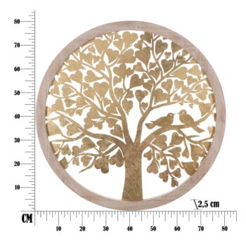 Kovová nástenná dekorácia Gold Tree – Mauro Ferretti - Image 8
