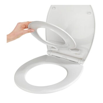 WC sedadlo 2 v 1 s detskou doskou Wenko Syros, 44, x 37,5 cm – Obrázok 9