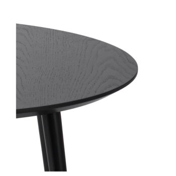 Čierne okrúhle konferenčné stolíky v súprave 2 ks ø 88 cm Adda – Unique Furniture - Image 3
