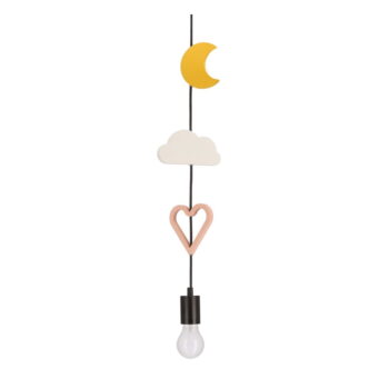 Žlto-svetloružové závesné svietidlo Trio – Candellux Lighting - Image 2