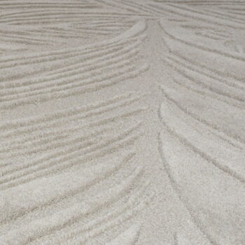 Svetlosivý vlnený koberec behúň 60x230 cm Lino Leaf – Flair Rugs - Image 4