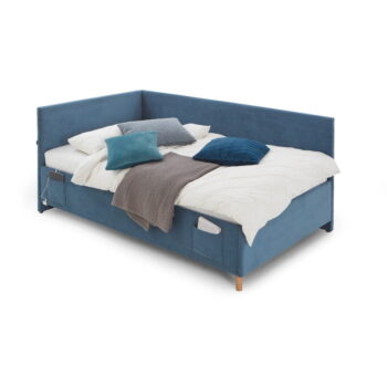 Modrá rohová detská posteľ 140x200 cm Cool – Meise Möbel – Obrázok 2