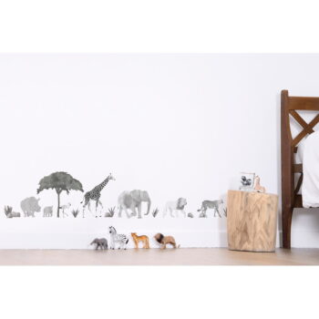 Hárok samolepiek 30x42 cm Wild Animals – Lilipinso - Image 2