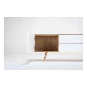 Komoda z dubového dreva Gazzda Ena, 180 × 42 × 60 cm - Image 3