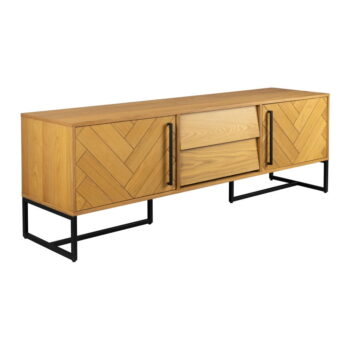 TV stolík v dekore duba 180x60 cm Class - Dutchbone - Image 2
