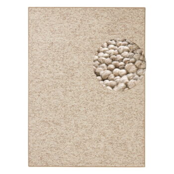 Svetlohnedý koberec 80x150 cm Wolly – BT Carpet