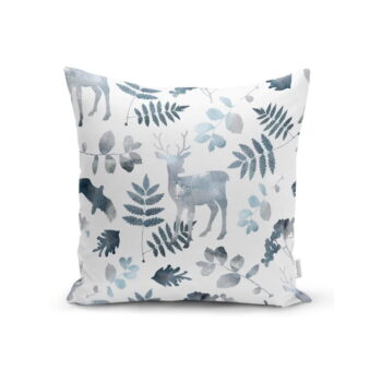 Súprava 4 vianočných obliečok na vankúš a behúň na stôl Minimalist Cushion Covers Christmas Forest - Image 5