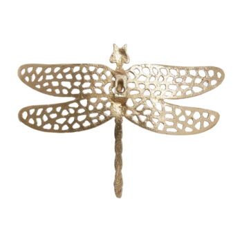 Kovová nástenná dekorácia 24x17,5 cm Dragonfly – Light & Living - Image 2
