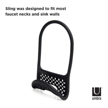 Závesný plastový držiak na hubku Sling – Umbra – Obrázok 3