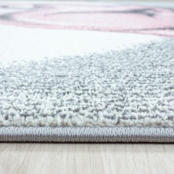 Svetloružovo-svetlosivý detský koberec 80x150 cm Bambi – Ayyildiz Carpets - Image 5