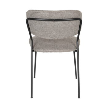 Sivé jedálenské stoličky v súprave 2 ks Jolien - White Label – Obrázok 9