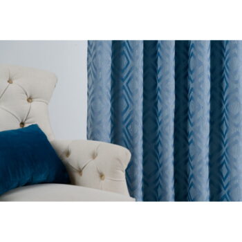 Modrý záves 140x245 cm Giuseppe – Mendola Fabrics – Obrázok 4