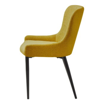 Žltá jedálenská stolička Ontario – Unique Furniture – Obrázok 3