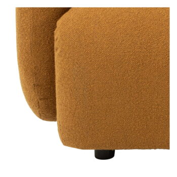 Rohová pohovka z textílie buklé v horčicovej farbe (ľavý roh) Imola – Bonami Selection – Obrázok 11