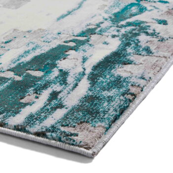 Koberec v petrolejovo-svetlosivej farbe 200x290 cm Apollo – Think Rugs - Image 7