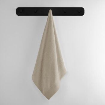 Béžový froté bavlnený uterák 50x100 cm Amari – AmeliaHome - Image 3