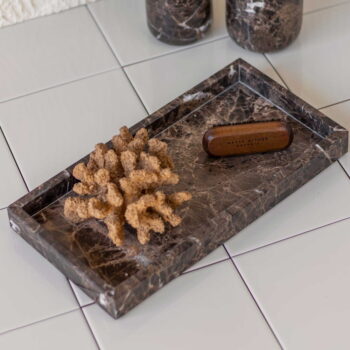 Mramorová dekoratívna tácka 16x31 cm Marble – Mette Ditmer Denmark - Image 5