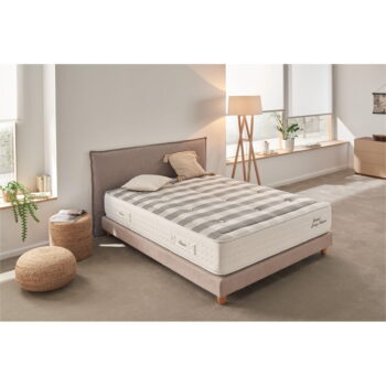 Stredne tvrdý pružinový termoregulačný matrac 90x200 cm Grand Spring Nature – Moonia - Image 7