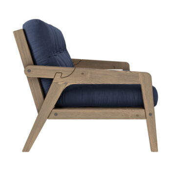 Modrá rozkladacia pohovka 204 cm Grab - Karup Design – Obrázok 6