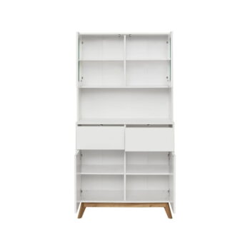 Biely kredenc 84x165 cm Skandi – Støraa - Image 3