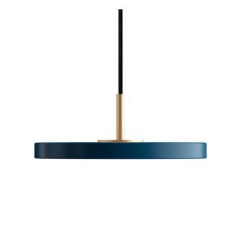 LED závesné svietidlo v petrolejovej farbe s kovovým tienidlom ø 15 cm Asteria Micro – UMAGE - Image 4